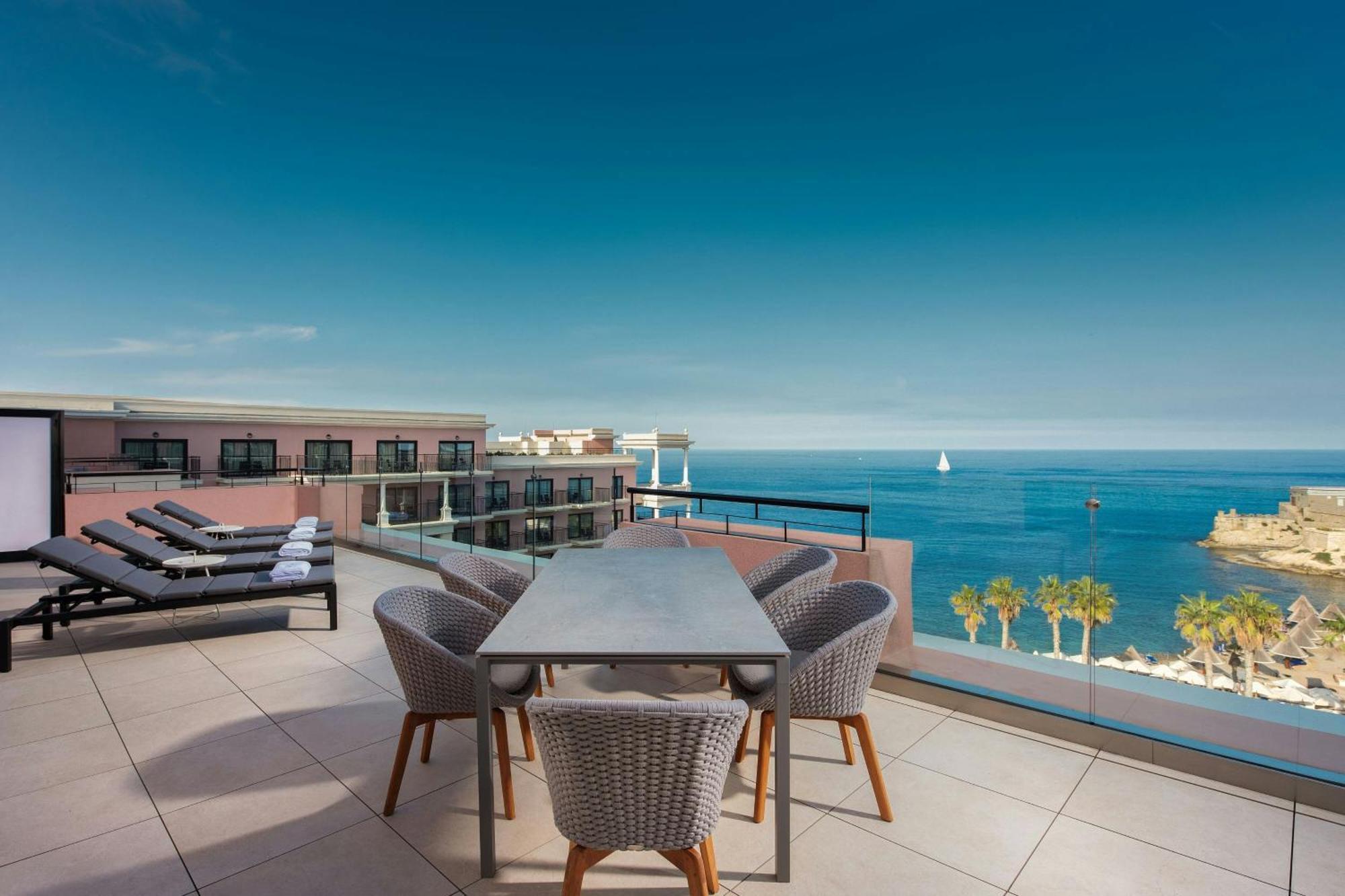 The Westin Dragonara Resort, Malta St. Julian's Exterior foto View from the hotel