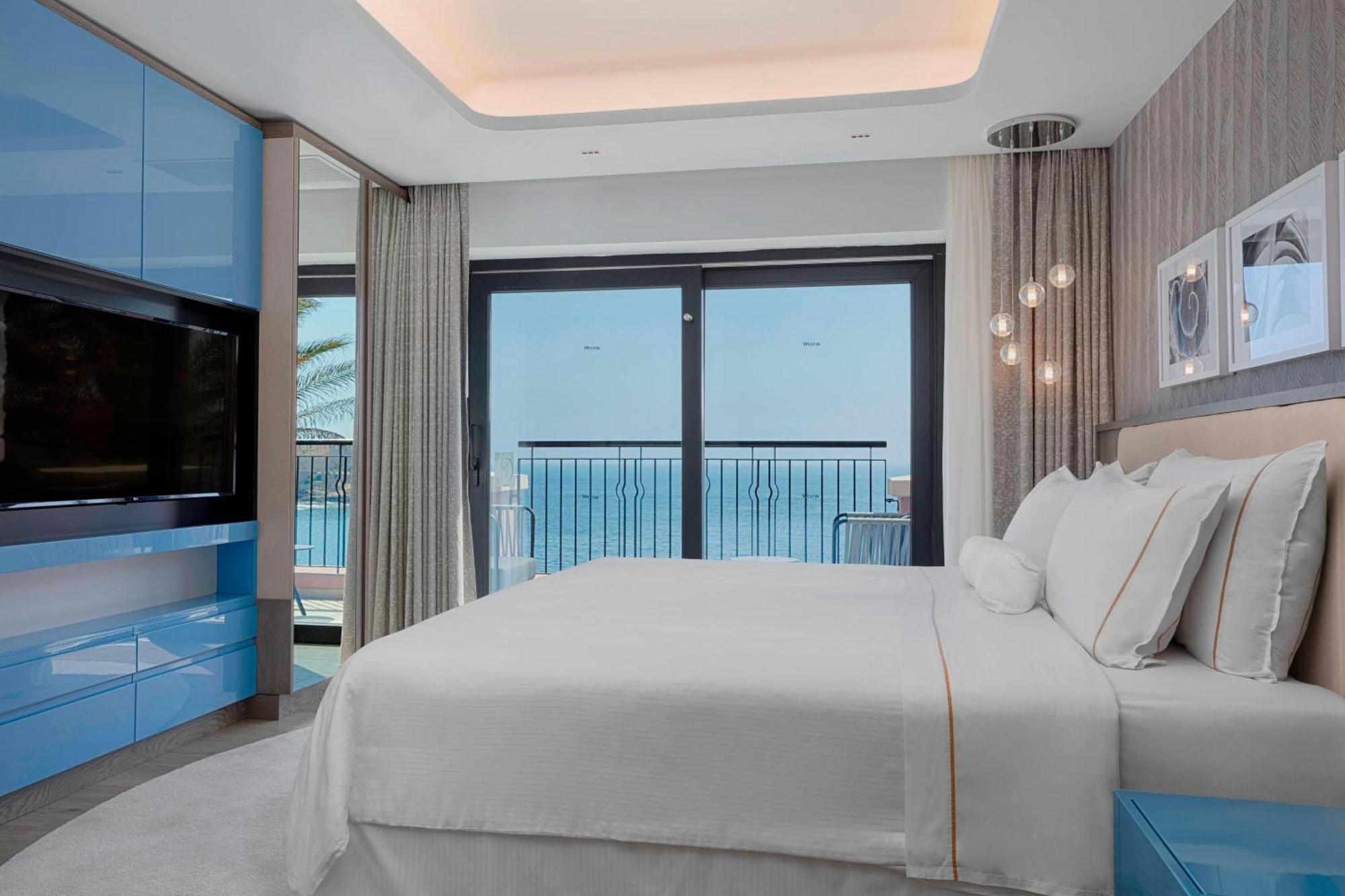 The Westin Dragonara Resort, Malta St. Julian's Exterior foto A bedroom at the hotel